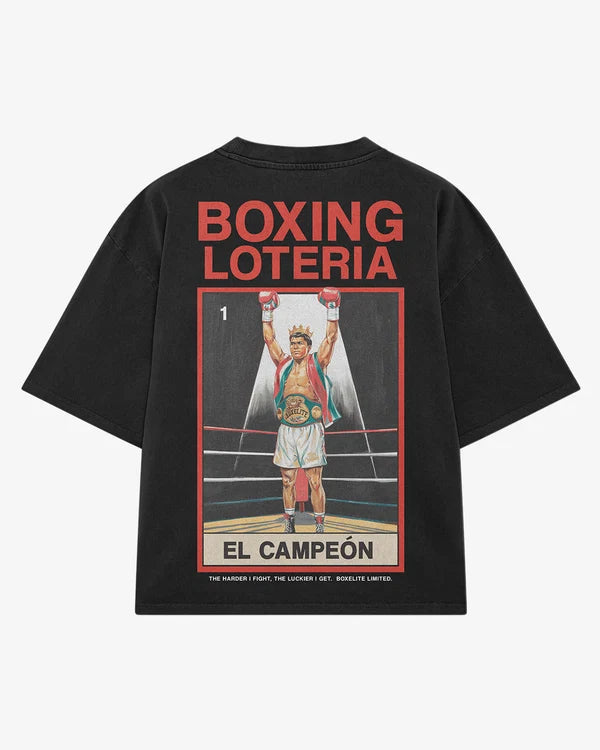 BOXELITE Premium T - Shirt - Boxing Loteria "El Leon"