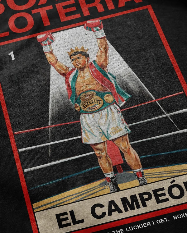 BOXELITE Premium T - Shirt - Boxing Loteria "El Leon"