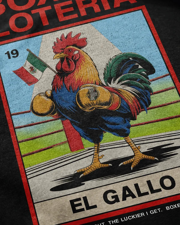 BOXELITE Premium T - Shirt - Boxing Loteria "El Gallo"