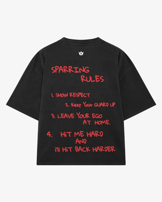BOXELITE Premium T - Shirt - Sparring Rules Black
