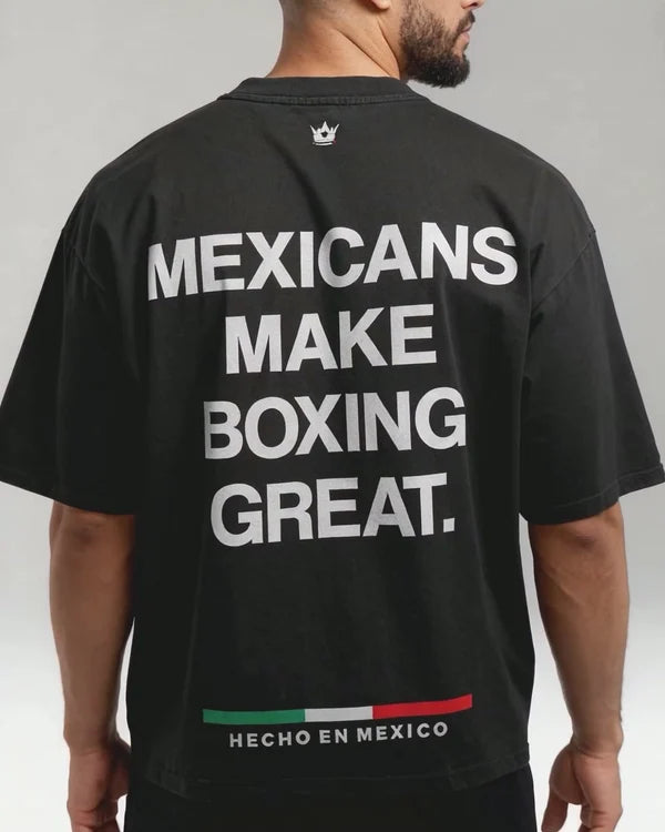 BOXELITE Premium T - Shirt - Mexicans Make Boxing Great